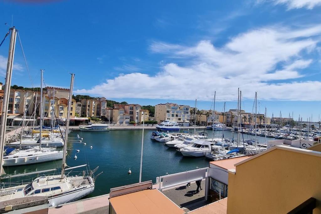 Magnifique Studio Sur Le Port De Gruissan Exteriör bild